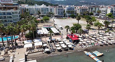 Marmaris Belediyesi'nin kafesi vatandaşların gözdesi oldu