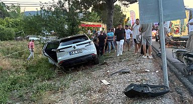 Marmaris-Datça yolunda kaza: 1 yaralı