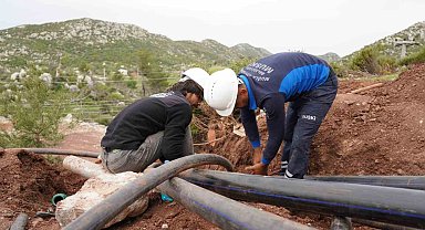 Marmaris Orhaniye ve Osmaniye Mahallelerinin su sorununu çözüldü