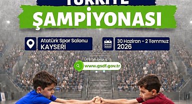 Mas Güreşinin genç yetenekleri Kayseri'de buluşuyor
