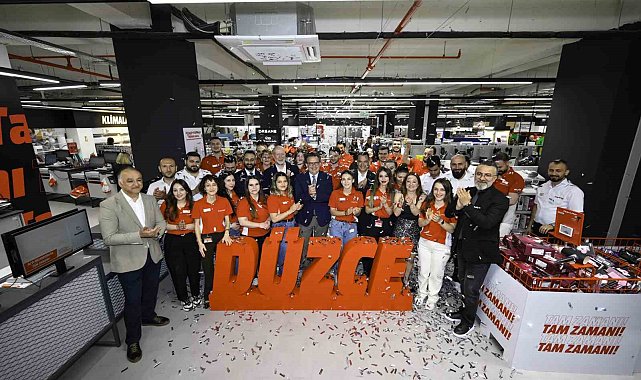 MediaMarkt Türkiye, 104'üncü mağazasını Düzce'de açtı