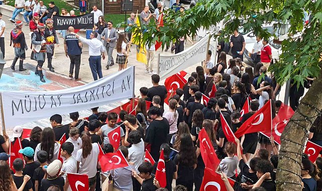 Menteşe'de milli mücadele ruhu yeniden canlandı
