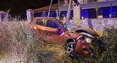Menteşe'de trafik kazası: 1 yaralı