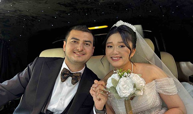 Menteşe'den Vietnam'a uzanan aşk mutlulukla taçlandı