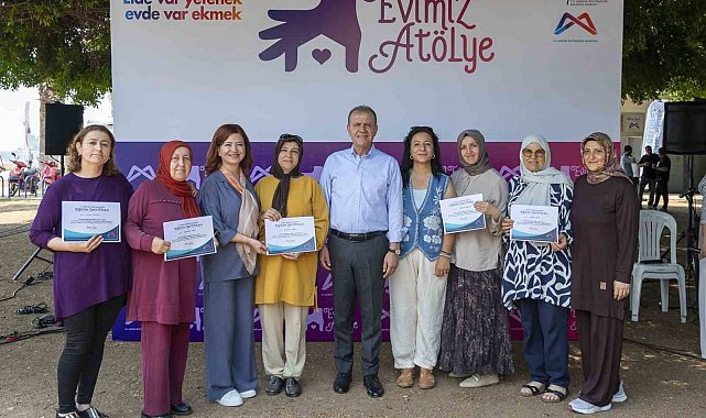 Mersin'de kadın emeği sertifikayla taçlandı