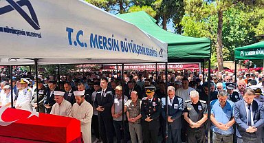 Mersinli şehit Kenan Şahin son yolculuğuna uğurlandı