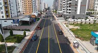Mezitli'de ulaşımı rahatlatacak çalışma tamamlandı