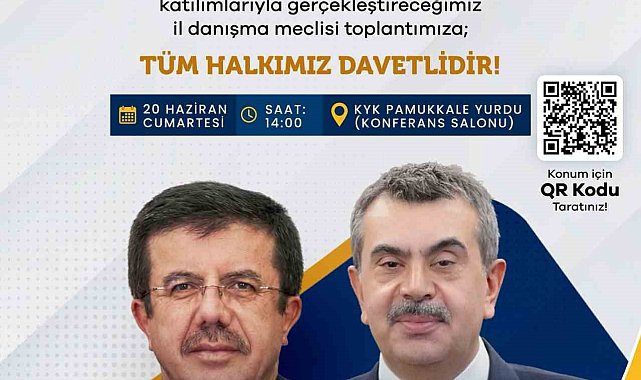 Milli Eğitim Bakanı Yusuf Tekin Denizli'ye geliyor