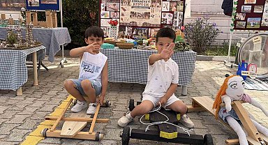 Minik ellerden Osmaniye'nin kültürel mirasına renkli dokunuş