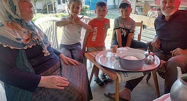 Minik kalplerden vefa dolu ziyaret