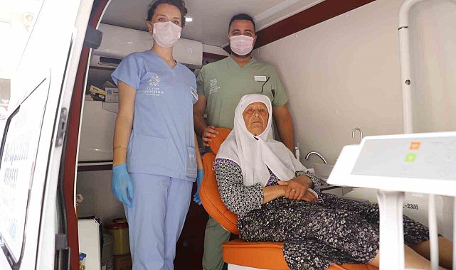 Mobil Diş Kliniği Aracı kırsal mahallelerde hizmete başladı