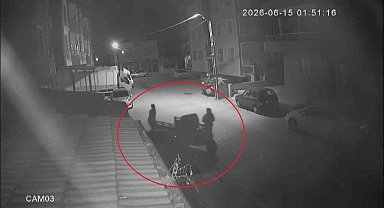 Motosikleti ittirerek çalan hırsızın 54 suç kaydı olduğu ortaya çıktı