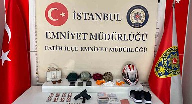 Motosikletli kapkaççılar dron destekli takiple yakalandı