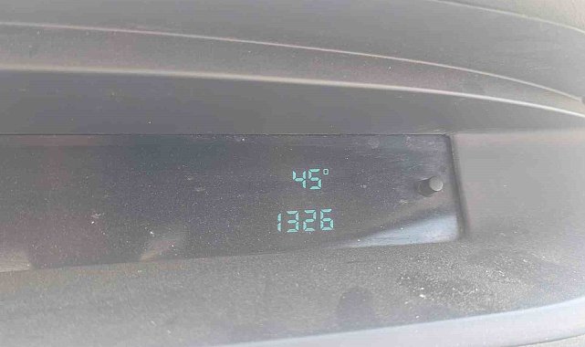 Muğla'da termometreler 45 dereceyi gördü