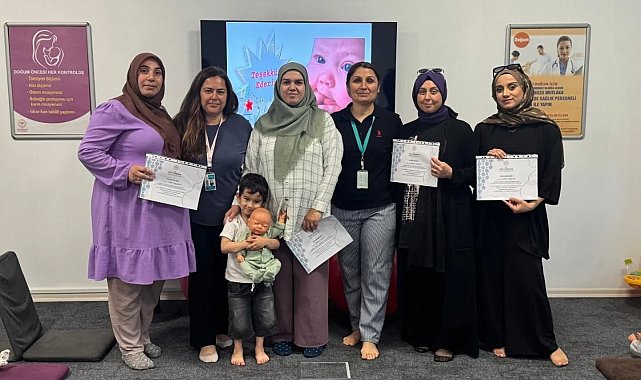 Nazilli'de anne adaylarına kapsamlı gebelik eğitimi