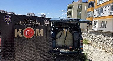 Niğde'de kaçakçılık operasyonu: 5 gözaltı