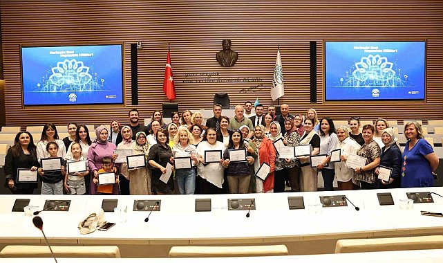Nilüfer'de sertifikalı kadın gücü