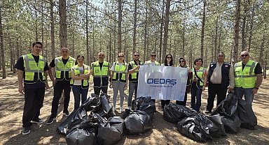 OEDAŞ'ın Geleneksel Çevre Temizliği etkinliğine 132 çalışan katıldı