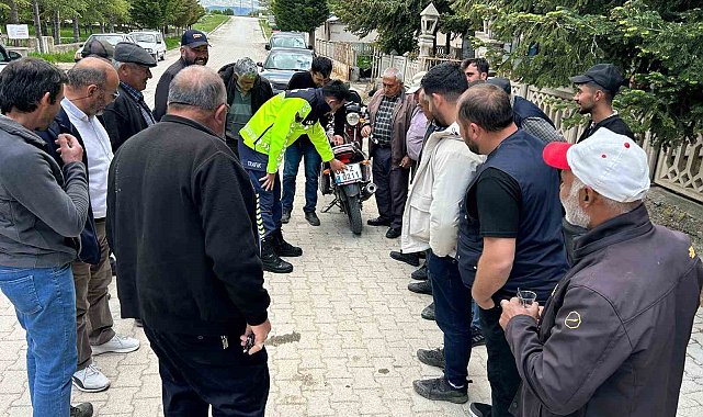 Öğrenci ve vatandaşlara güvenli trafik anlatıldı