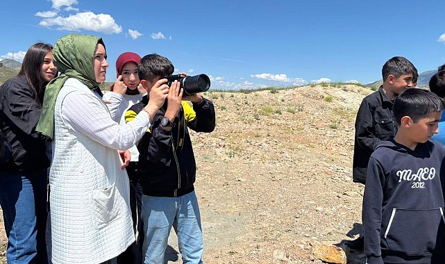 Öğrencilere kuş gözlemciliği ve doğa koruma bilinçlendirmesi