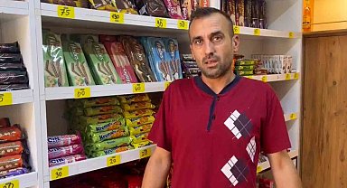 Olayın yaşandığı büfe çalışanı; "6 yıllık esnafım, ilk defa başımıza böyle bir olay geliyor"