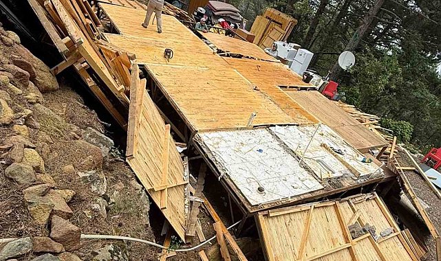 Olukbaşı Yaylası'nda yıkım sürüyor, vatandaşlar evlerini boşaltıyor