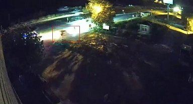 Ölümlü kazanın güvenlik kamerası görüntüleri ortaya çıktı