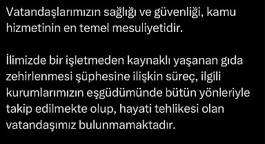 Osmaniye'de gıda zehirlenmesi şüphesiyle 53 kişi hastaneye başvurdu