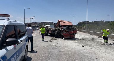 Otobandaki feci kazada hayatını kaybeden sürücünün kimliği belli oldu