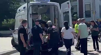 Otomobil ile motosiklet çarpıştı, 1 kişi yaralandı