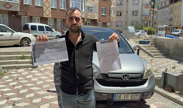 Otomobilin üç önceki sahibinin cezası yeni sahibinin başını ağrıttı