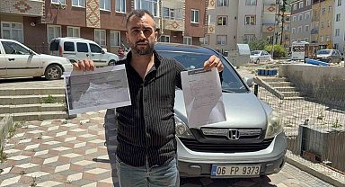 Otomobilin üç önceki sahibinin cezası yeni sahibinin başını ağrıttı