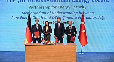 OYAK Çimento ve Pure Energy'den sürdürülebilir gelecek için stratejik ortaklık