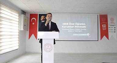Özel öğretim kurumları müdürleri toplantısı gerçekleştirildi