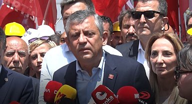 Özgür Özel: "Son kuruş ödenene, haklarını alana kadar madencilerin arkasındayız"