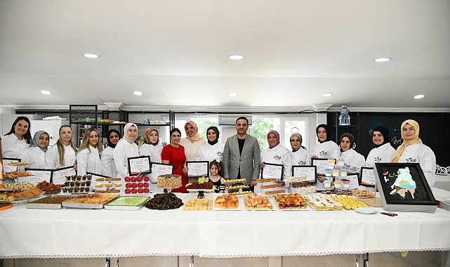 Pastacılık Akademisi'nde mezuniyet coşkusu