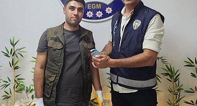 Polis ekiplerinin bulduğu yaralı gökkuzgun koruma altına alındı