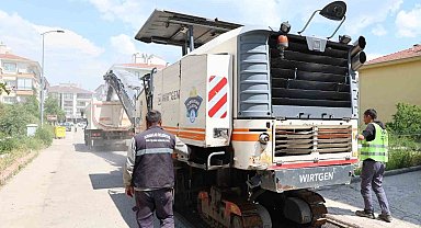 Pursaklar'da asfalt atağı