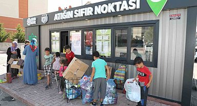 "Atığın Sıfır Noktası" ile 2 bin 668 ton atık geri dönüşüme kazandırıldı