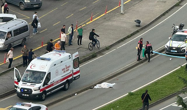 Rize'de kamyonetin çarpıp kaçtığı kadın hayatını kaybetti