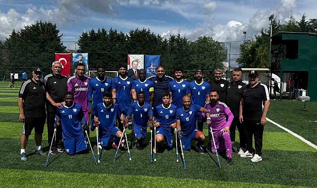 Şahinbey Ampute finalde 2-1