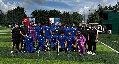 Şahinbey Ampute finalde 2-1