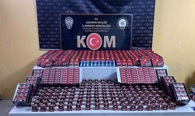 Sakarya'da kaçakçılık operasyonunda 3 gözaltı
