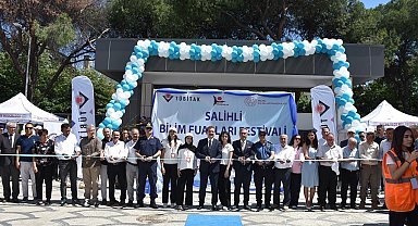 Salihli Bilim Fuarları Festivali açıldı
