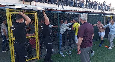 Şampiyonluk maçı sonrası kavga: 5 kırmızı kart çıktı