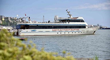 Samsun gezinti gemileri, yeni sezonda turlara başladı