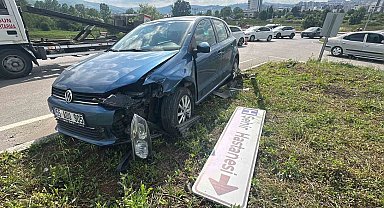 Samsun Şehir Hastanesi Kavşağı'nda yine kaza: 2 yaralı