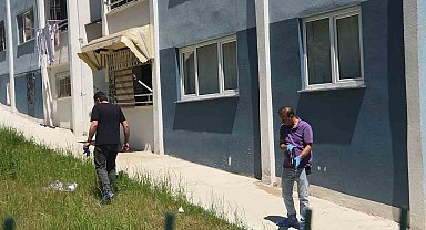 Samsun'da 11 katlı apartmanın 1'nci katından düşen adam yaralandı