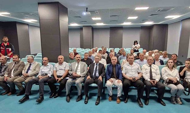 Samsun'da muhtarlara sosyal risk haritası ve aile rehberi eğitimi