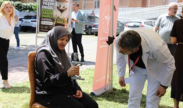 Samsun'da "Hareket Yaşını Öğren, Sağlıklı Yaşa" kampanyası başladı